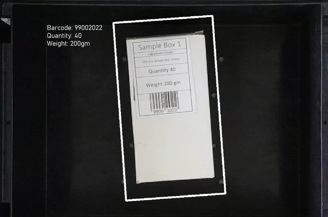 W2MO OCR reading text from a label