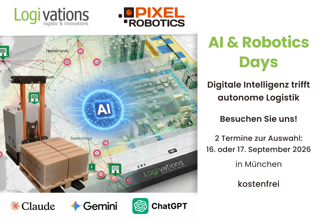 AI & Robotics Days in München — Logivations und Pixel Robotics